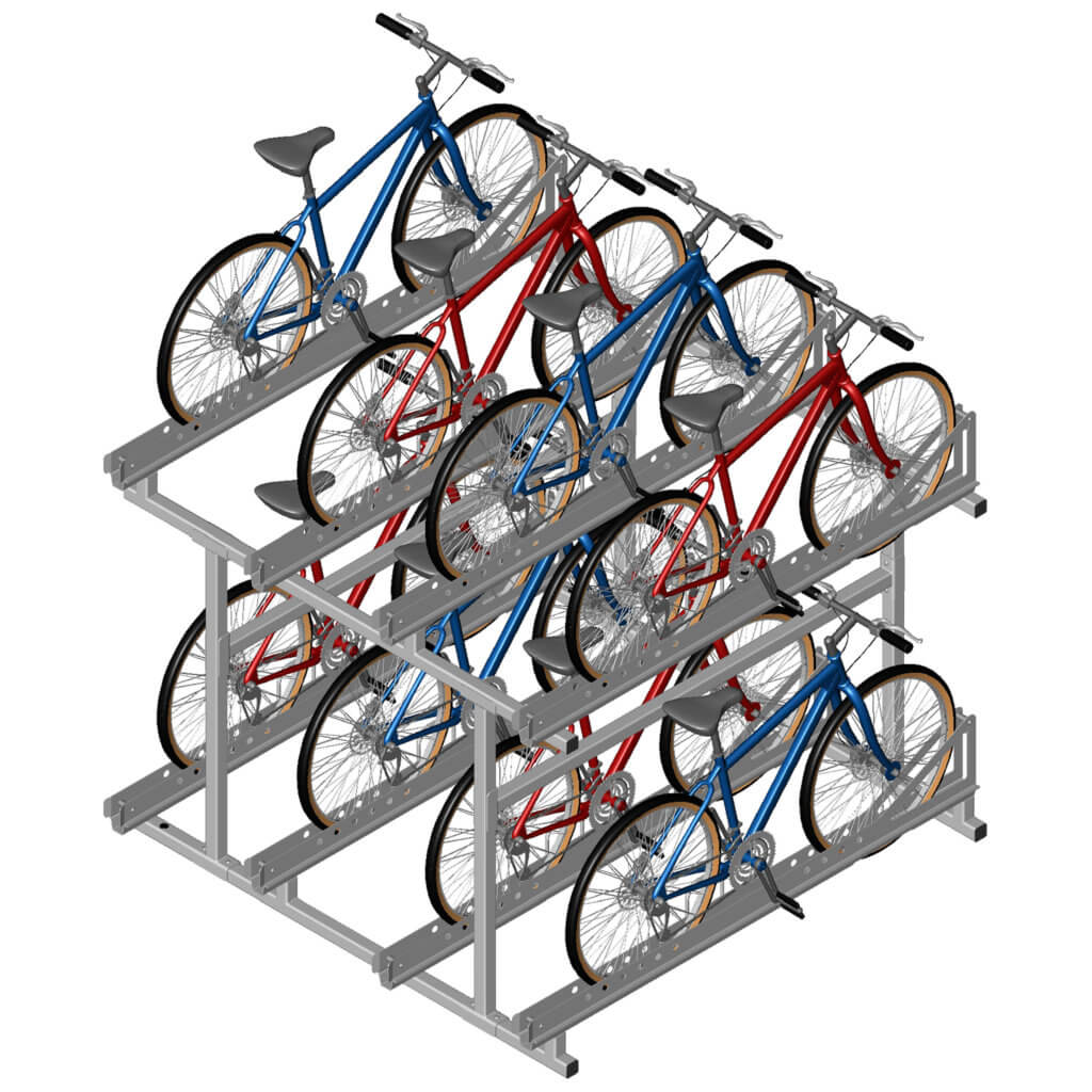 Octo Hi-Density Bike Rack