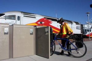 ProPark Bike Locker, Santa Fe Rail Station