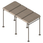 CyclePort Bike Shelter, 4-Top