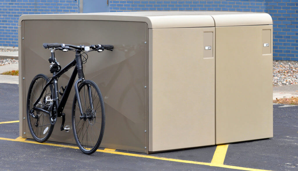EcoPark Standard Model Bike Locker CycleSafe
