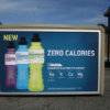 Bike Locker Display Panel, Powerade (72" x 44")