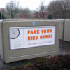 Bike Locker Display Panel, Oregon State University (60" x 24")