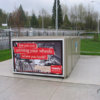 Bike Locker Display Panel, Vancity (72" x 44")