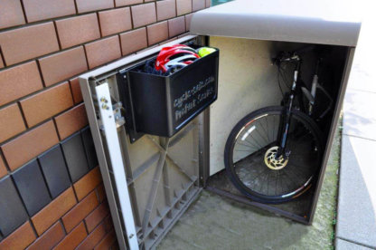 EcoPark Bike Locker with Storage Bin