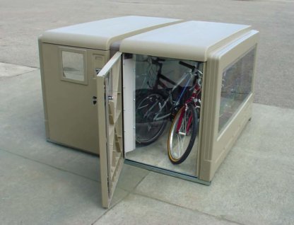 ProPark Bike Locker with Side Windows