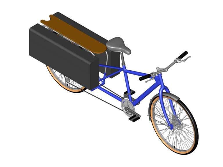 Cargo Bike Locker for Long Bikes CycleSafe