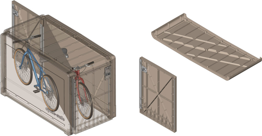 Bike Lockers | CycleSafe