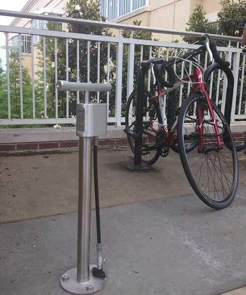 public bicycle pump