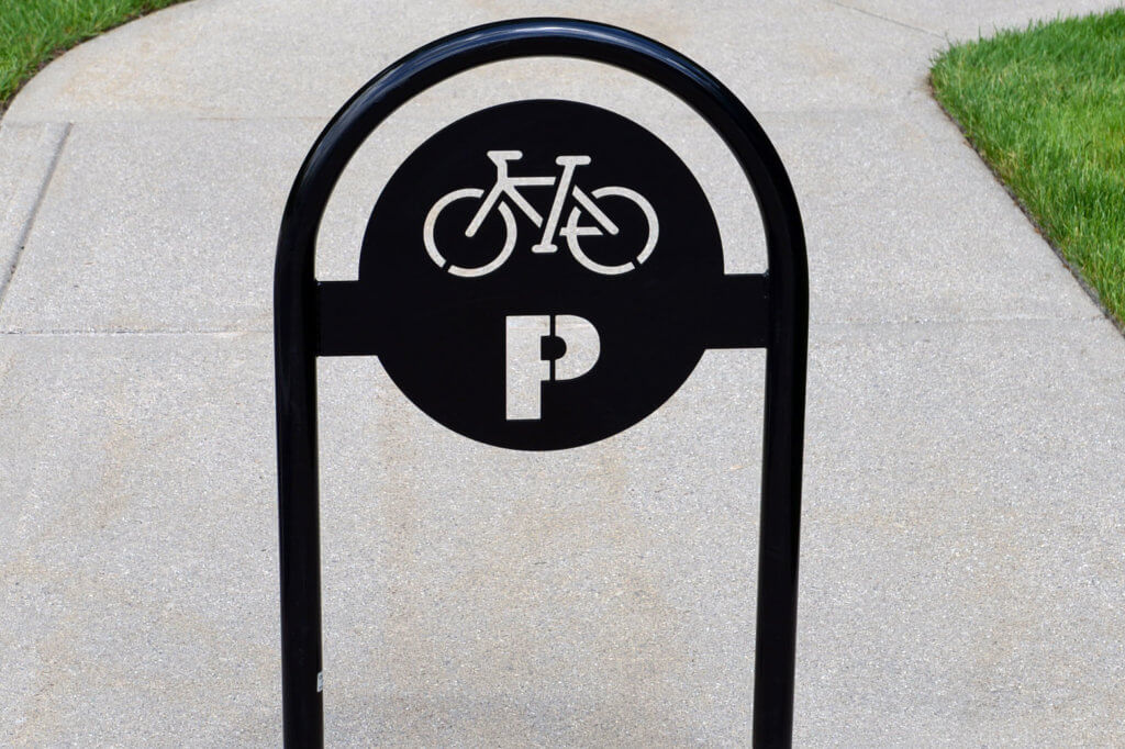 Cycle Park Circular Bike Rack Custom Brandable CycleSafe