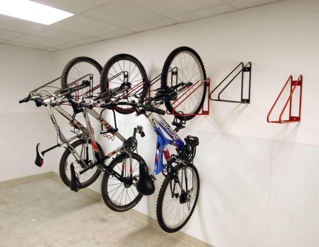 Indoor, Class I long-term parking bike rack