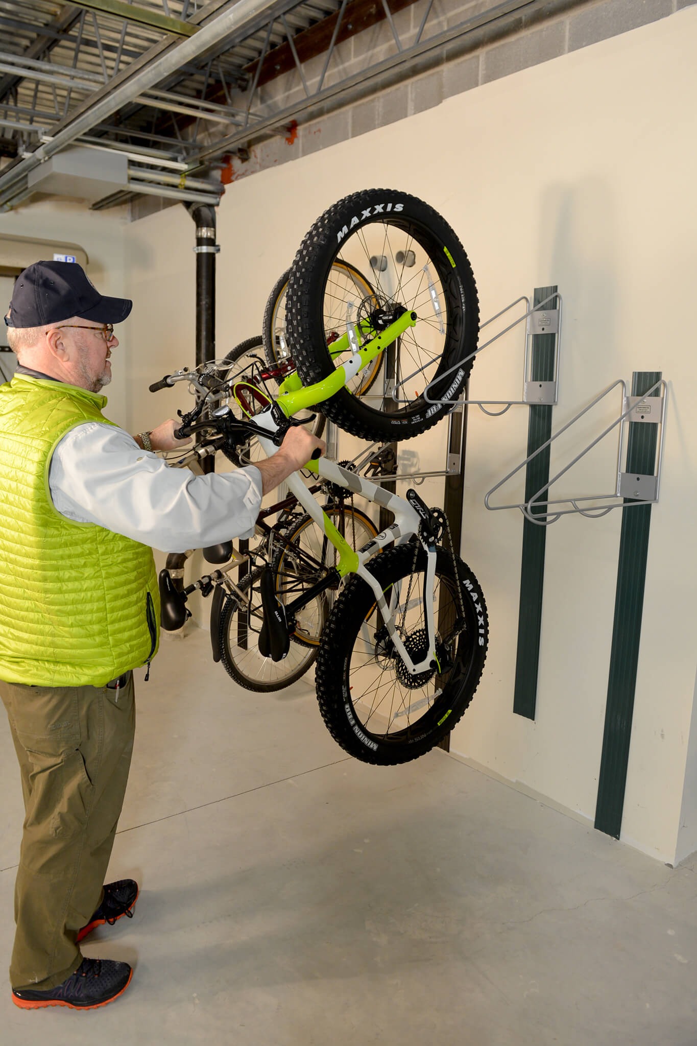 WallRack Tire Guard Plate - Vertical Bike Room Storage ...