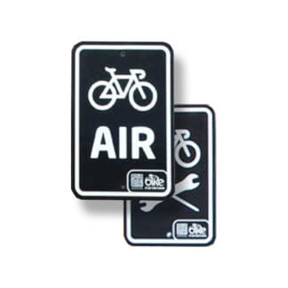 Bike Air/Repair and Arrow Signs
