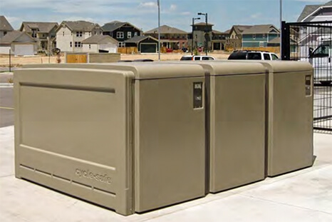 cargo bike lockers