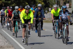 Unit bike ride, 2nd Marine Logistics Group, Camp Lejeune, N.C.