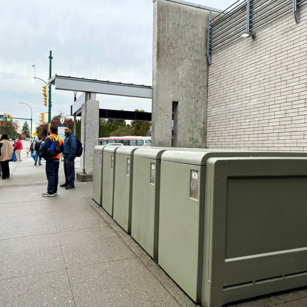 ProPark Bike Lockers, Vancouver, British Columbia