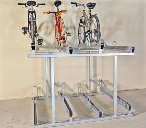 OctoRack high-density bike parking