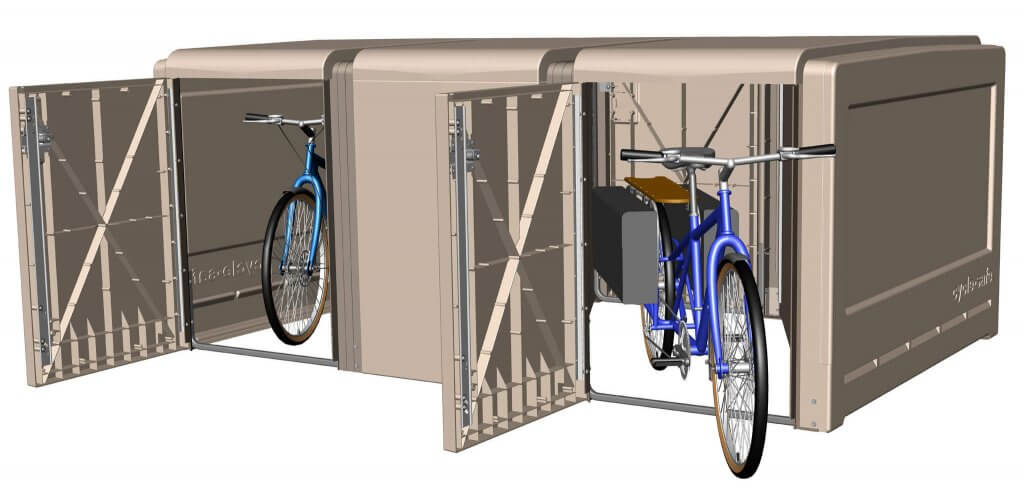 CycleSafe ProPark Cargo Bike Lockers
