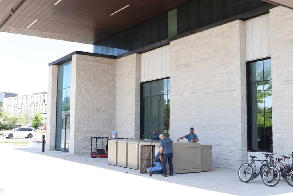 Western University in London, Ontario added 50 ProPark Lockers across their campus
